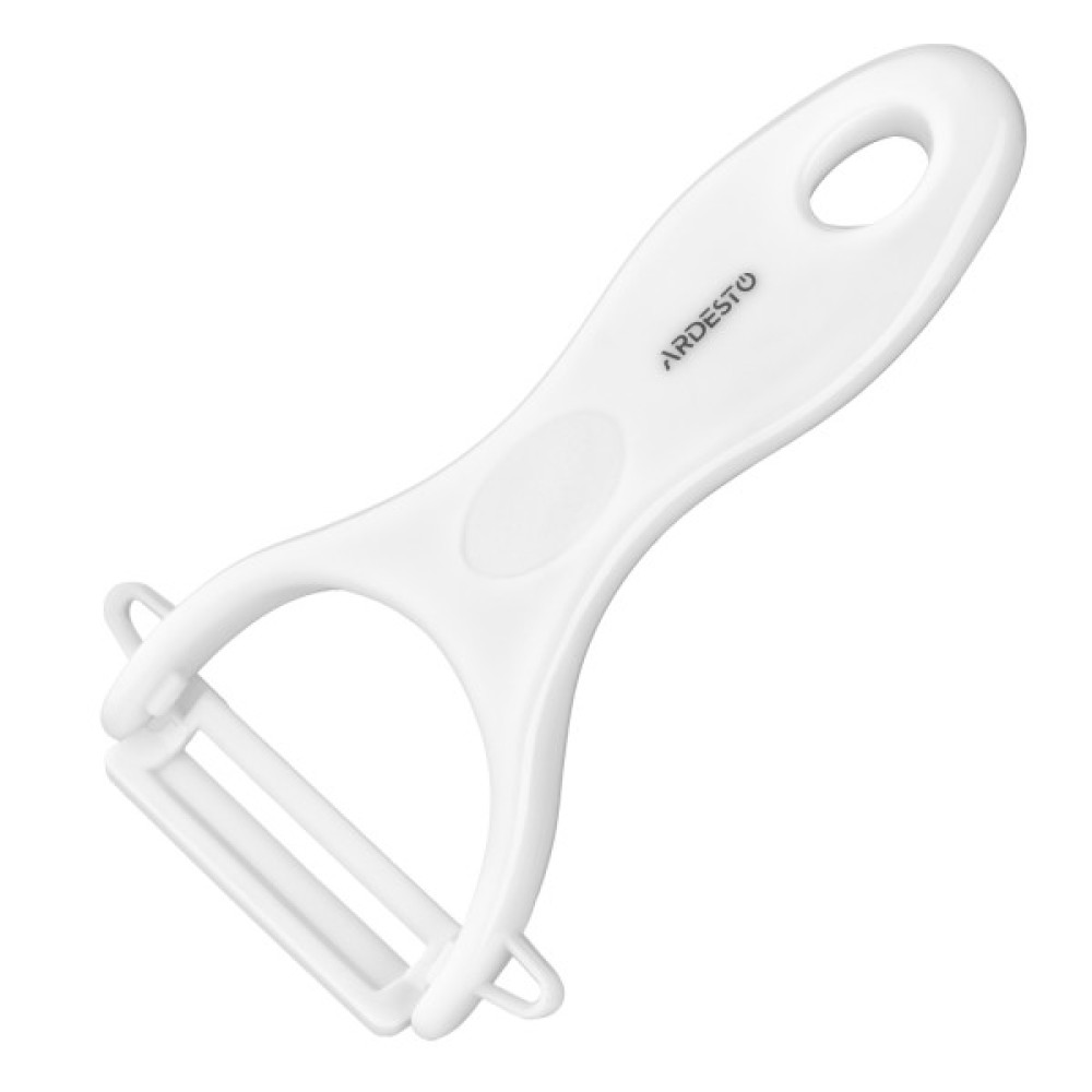 Овочечистка Ardesto Fresh, кераміка, пластик, білий (AR8340W)