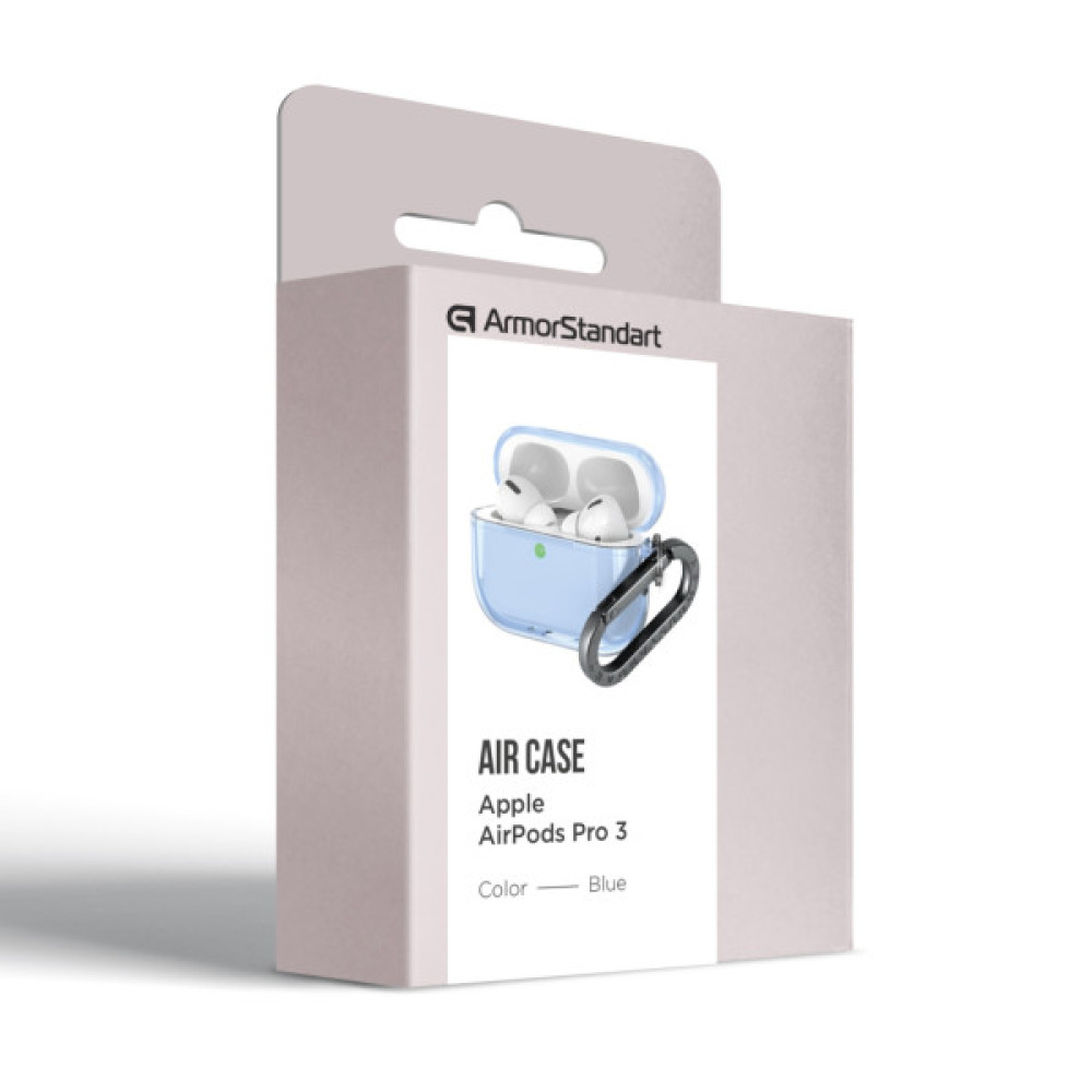 Чохол для навушників Armorstandart Air для Apple Airpods Pro 3 Blue (ARM88304) (ARM88304)