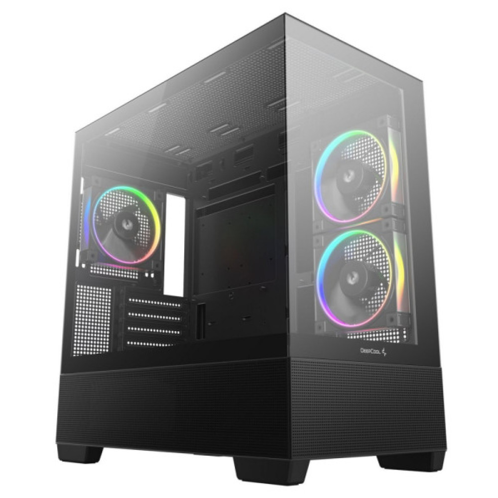 Корпус для ПК Deepcool CG380 3F Black (R-CG380-BKAGM3-G)
