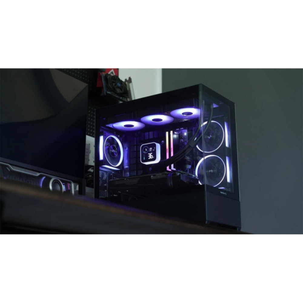 Корпус для ПК Deepcool CG380 3F Black (R-CG380-BKAGM3-G)