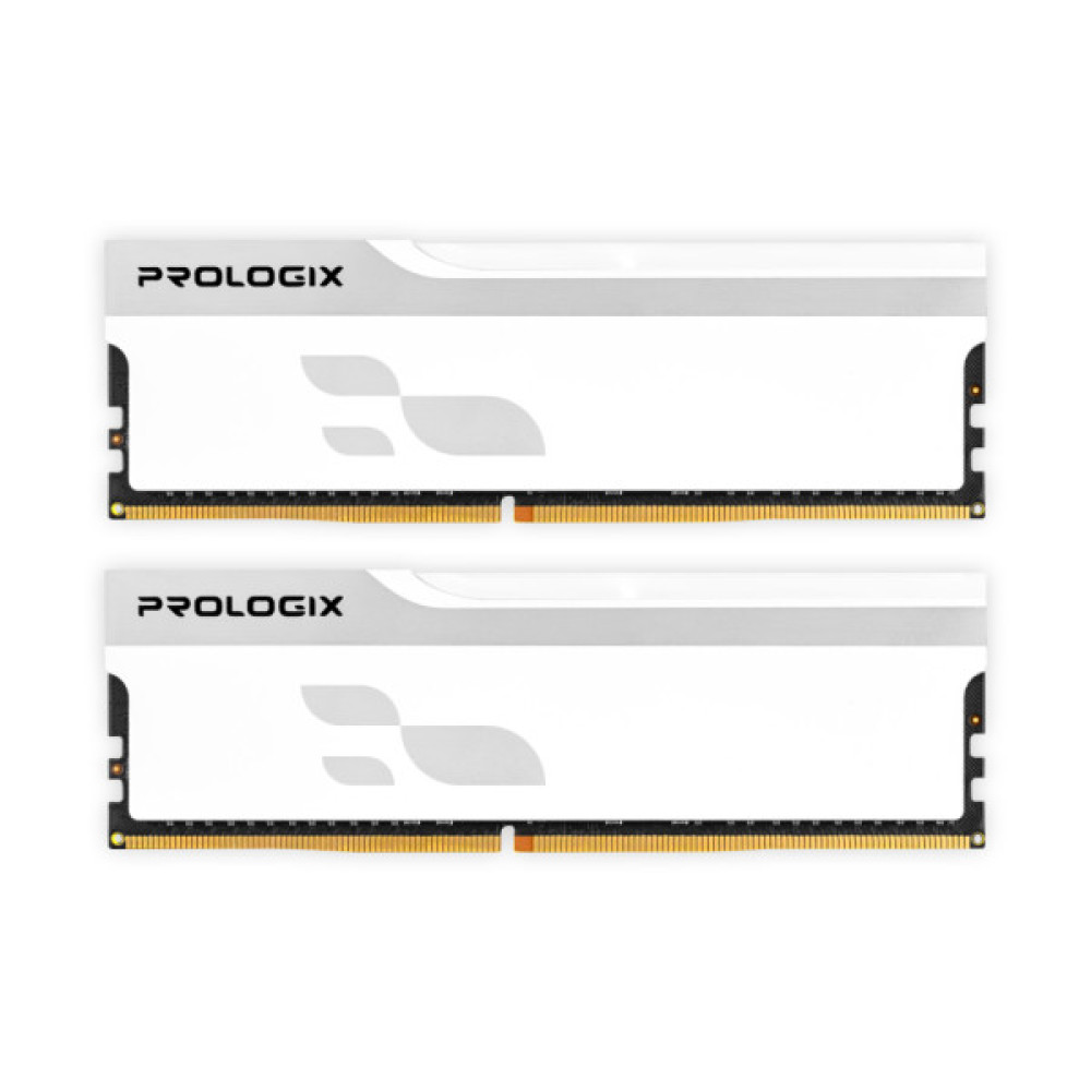 Модуль пам'яті для комп'ютера DDR4 32GB (2x16GB) 3600 MHz Onyx White Prologix (PRO32GB3600YW4K)