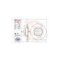 Гальмівний диск Brembo 09.N265.21 Гальмівний диск Brembo 09.N265.21