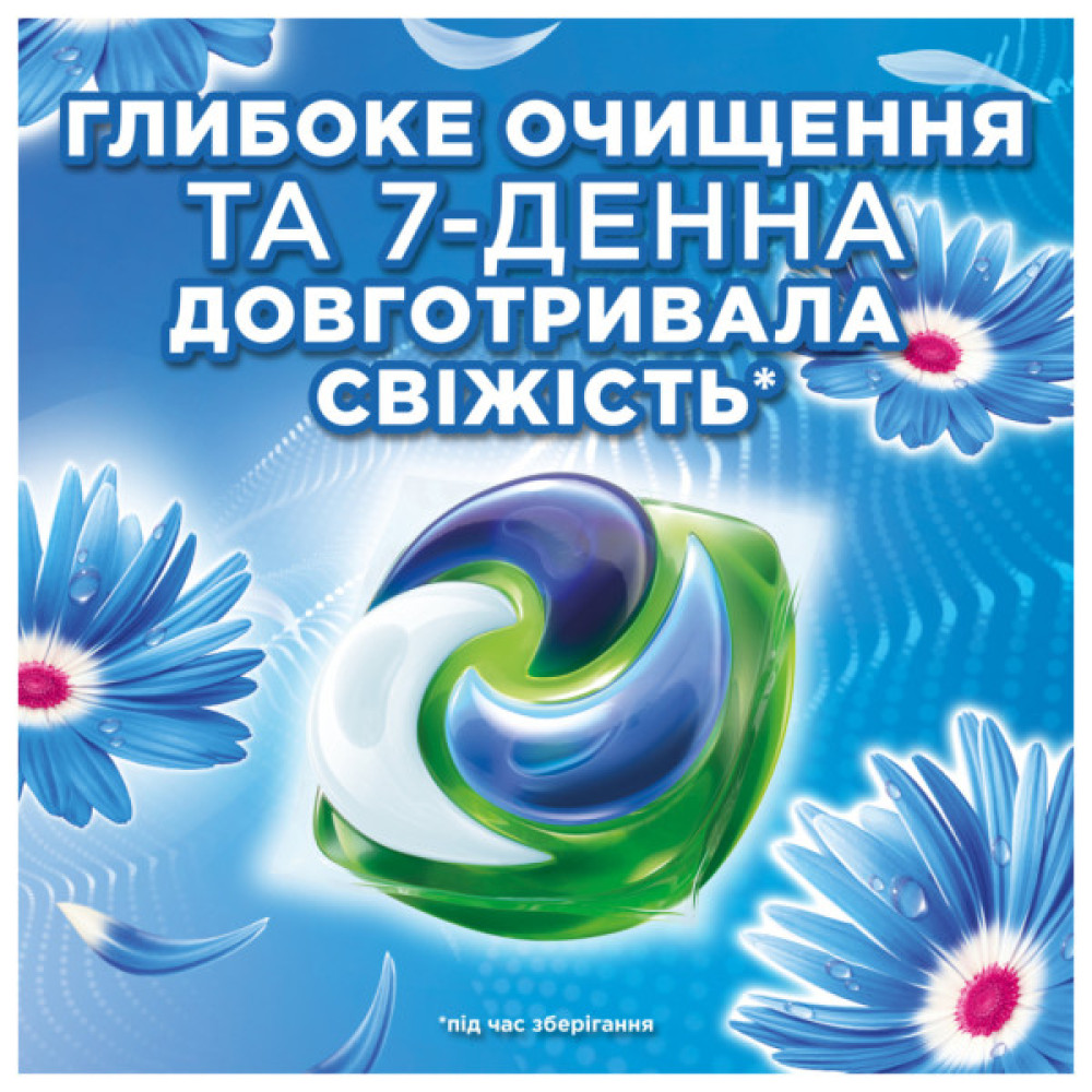 Капсули для прання Ariel Pods+ All-in-1 Touch of Lenor Дотик свіжого повітря Lenor 38 шт. (8700216764599)