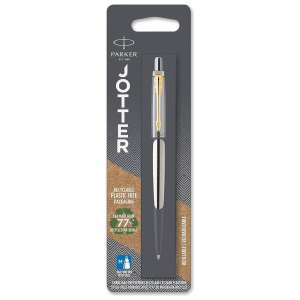 Ручка кулькова Parker JOTTER 17 SS GT BP блістер (16 036)