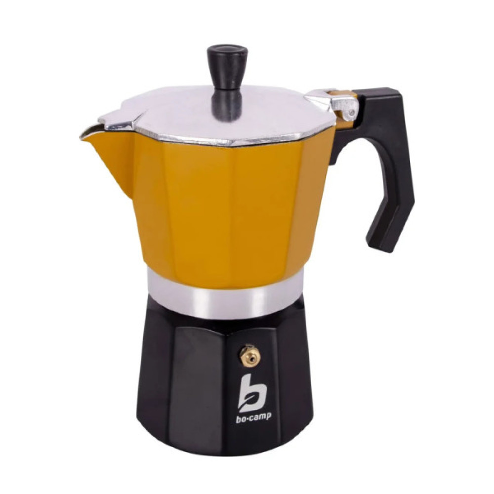 Гейзерна кавоварка Bo-Camp Hudson 6-cups Yellow/Black (2200522)