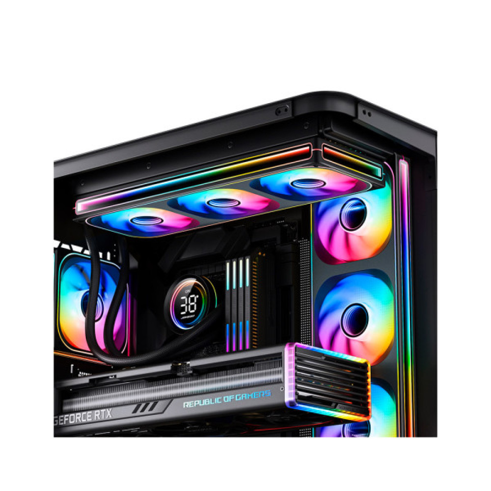 Кулер до корпусу JONSBO ZB-360BR Black