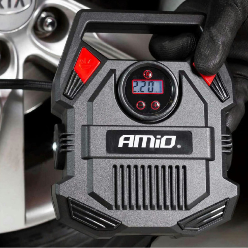 Автомобільний компресор AMiO 12V ACOMP-17 (02642)
