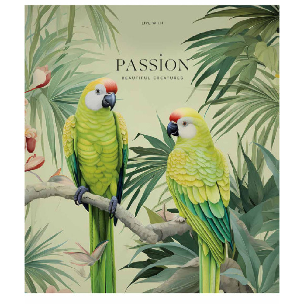 Зошит Школярик Amazing birds 96 аркушів клітинка (096-3402K)