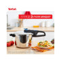 Каструля Tefal Secure Trendy, 4л, (скороварка) з паровим кошиком (P2580402)