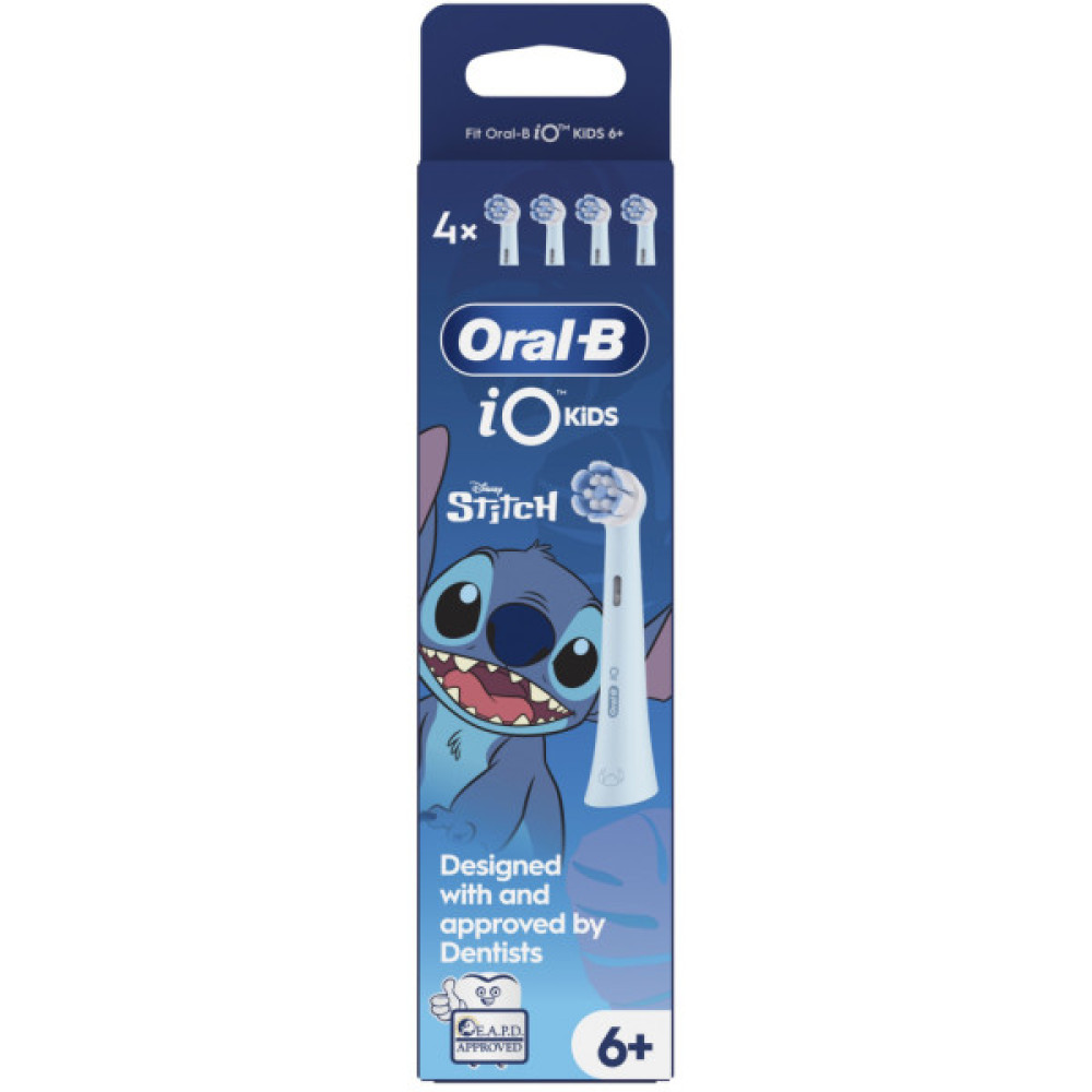 Насадка для зубної щітки Braun Oral-B iO RB SBLF-4 Stich (4) (8700216930710)