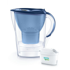 Фільтр-глечик Brita Marella Memo MXPro 2.4л (1.4л очищеної води) з картриджем синій