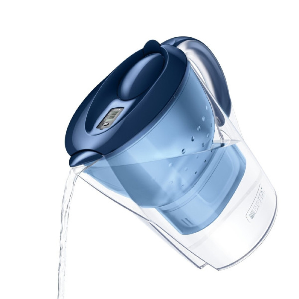 Фільтр-глечик Brita Marella Memo MXPro 2.4л (1.4л очищеної води) з картриджем синій