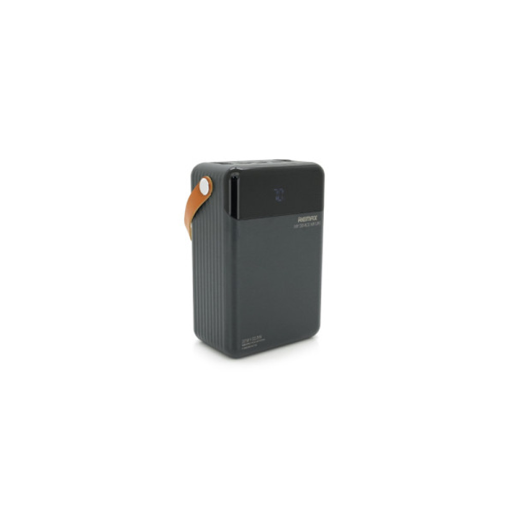Батарея універсальна Remax 80000mAh, 20W, 3*USB+Type-C+Lighting, Black (RPP-566)