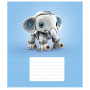 Зошит Школярик Robot animals 12 аркушів лінія (012-3331L)