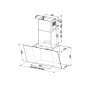 Витяжка кухонна Faber DAISY + WH A80 Витяжка кухонна Faber DAISY + WH A80
