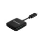 Кардрідер Transcend USB 3.2 Type-C > microSD/SD Чорний
