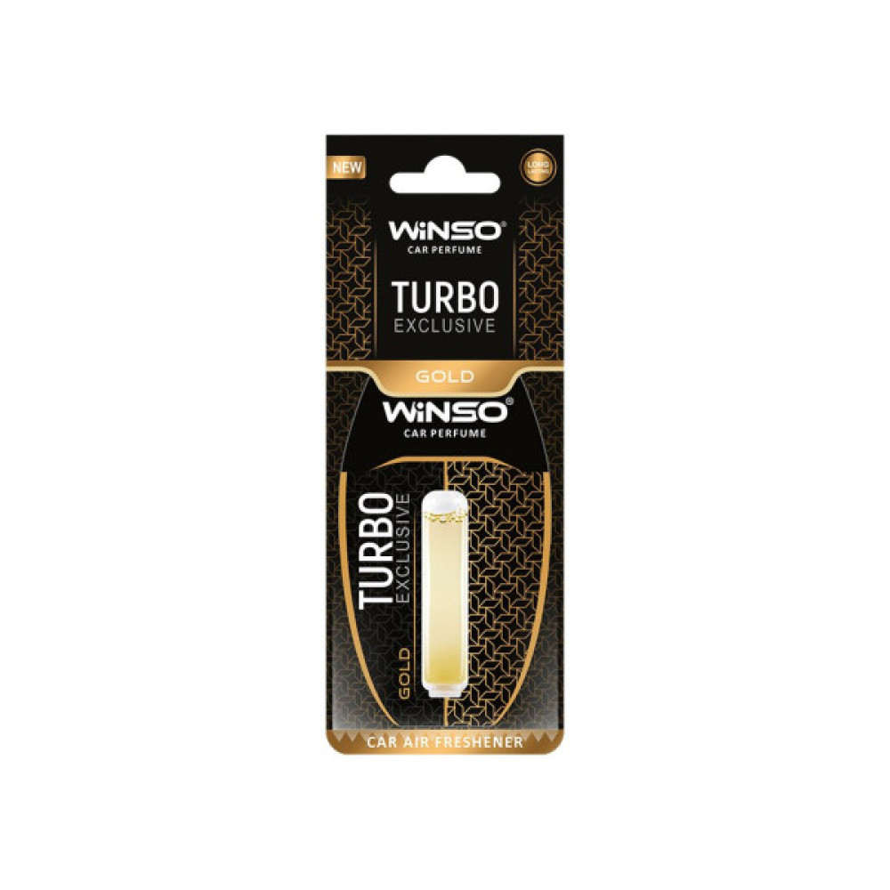 Ароматизатор для автомобіля WINSO Turbo Exclusive - Gold (532850) Ароматизатор для автомобіля WINSO Turbo Exclusive - Gold (532850)
