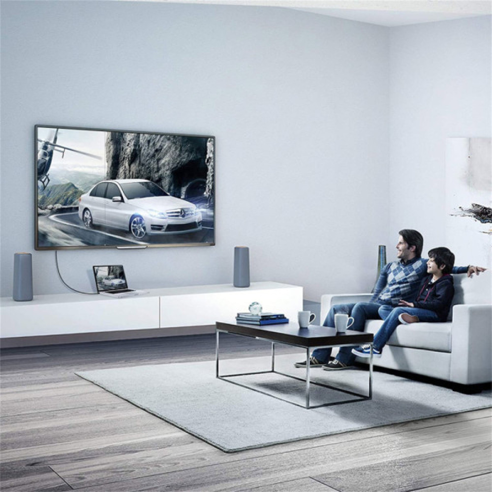 Кабель мультимедійний DisplayPort M to DisplayPort M 2.0m V1.2 UGREEN (10211)