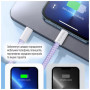 Дата кабель USB-C to USB-C 1.0m 60W 3.0А purple ColorWay (CW-CBPDCC061-PU) Дата кабель USB-C to USB-C 1.0m 60W 3.0А purple ColorWay (CW-CBPDCC061-PU)