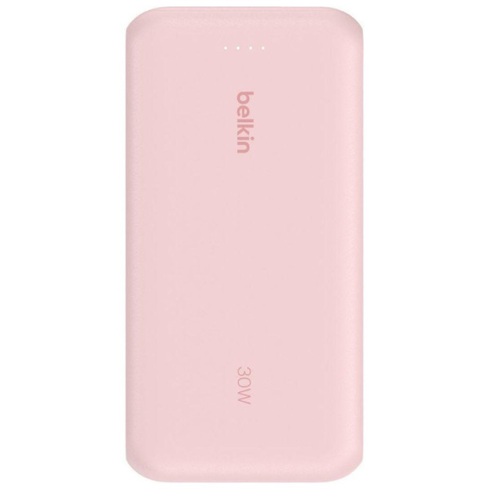 Батарея універсальна Belkin 20000mAh, 30W USB-C Pink (BPB024HQPK)
