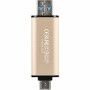 USB флеш накопичувач Transcend 128GB JetFlash 930 Gold-Black USB 3.2/Type-C (TS128GJF930C) USB флеш накопичувач Transcend 128GB JetFlash 930 Gold-Black USB 3.2/Type-C (TS128GJF930C)