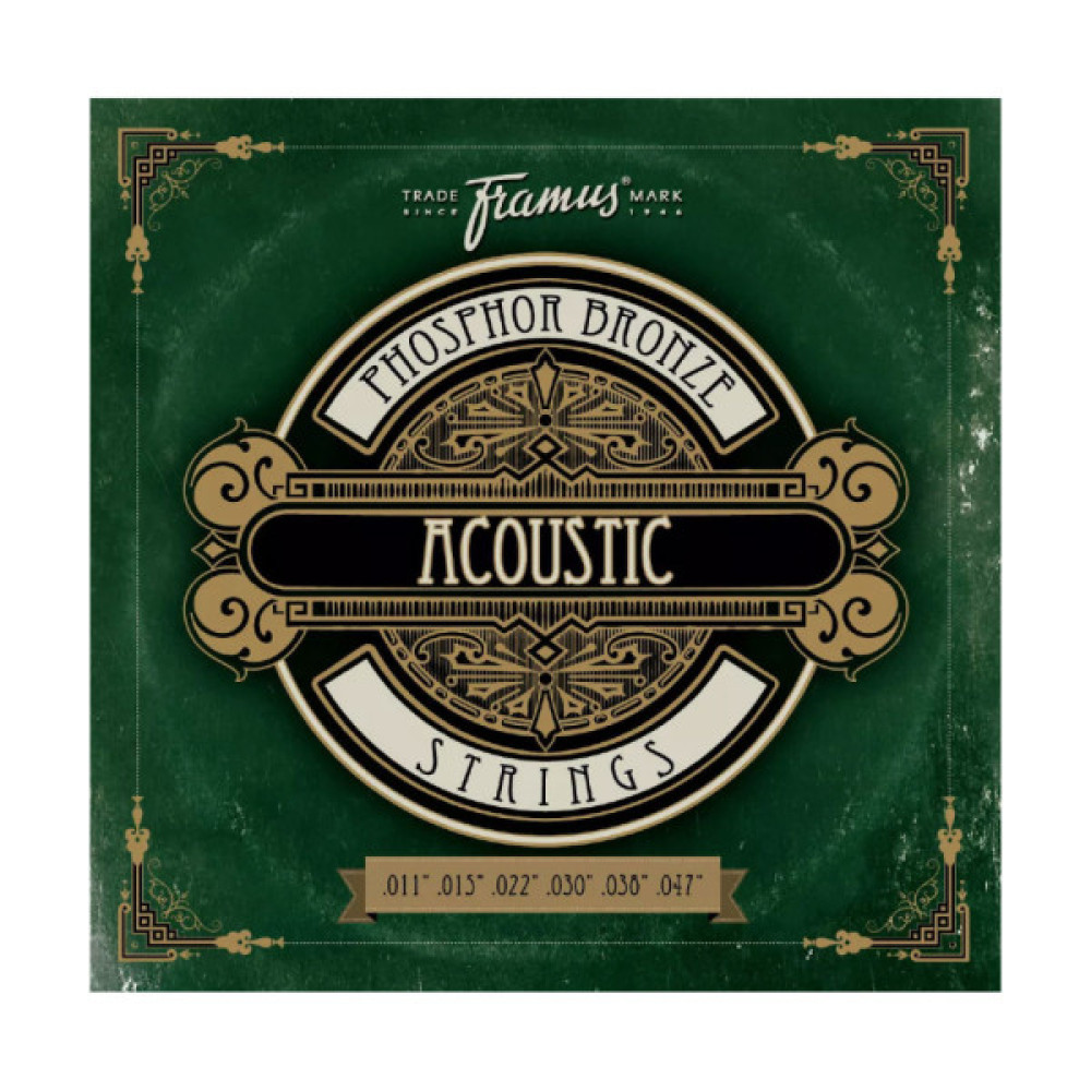 Струни для гітари Framus Phosphor Bronze Light (11-47) (47200 L)