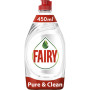 Засіб для ручного миття посуду Fairy Pure & Clean 450 мл (8001090837424) Засіб для ручного миття посуду Fairy Pure & Clean 450 мл (8001090837424)