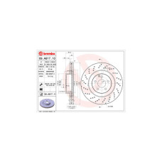 Гальмівний диск Brembo 09.A817.11
