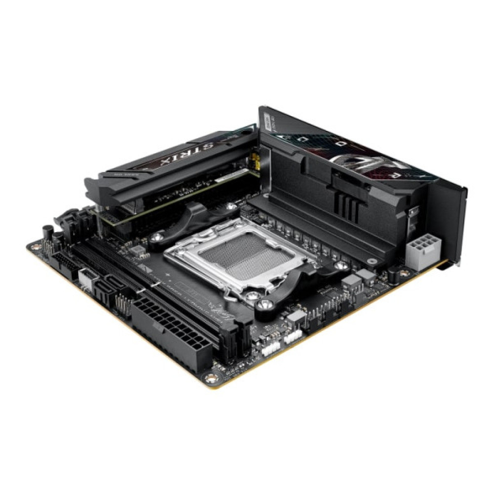 Материнcька плата ASUS ROG STRIX B850-I GAMING WIFI sAM5 B850 2xDDR5 M.2 HDMI USB Type-C Wi-Fi BT mITX