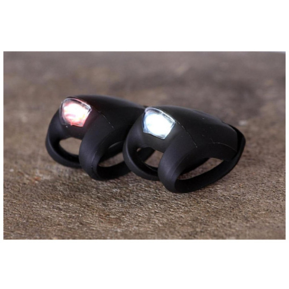 Передня велофара Knog Frog Strobe Front 8,5 Lumens Black (11920)