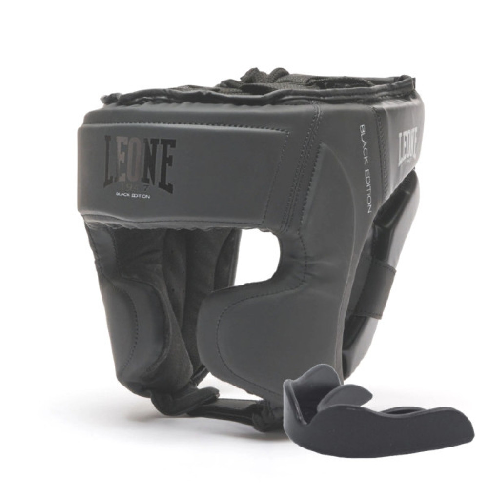 Боксерський шолом Leone CS435 BLACK Edition M (CS435_Black_M)