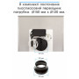 Витяжка кухонна Eleyus ONIX 1200 LED 60 IS+BL Витяжка кухонна Eleyus ONIX 1200 LED 60 IS+BL