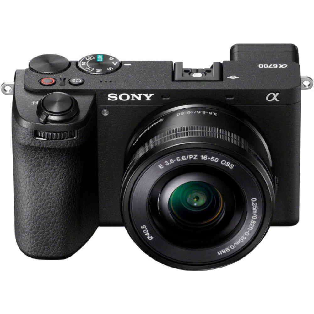 Цифровий фотоапарат Sony Alpha 6700 kit 16-50mm Black (ILCE6700LB.CEC)