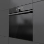 Духова шафа Gorenje електрична, 77л, A+, пара, дисплей, IconTouch, чорний