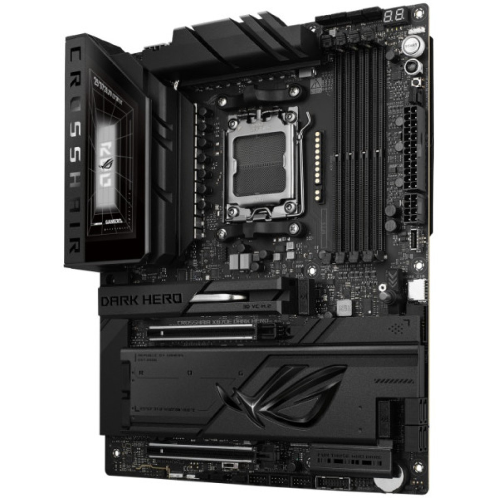 Материнcька плата ASUS ROG CROSSHAIR X870E DARK HERO sAM5 X870E 4xDDR5 M.2 HDMI USB Type-C Wi-Fi BT ATX