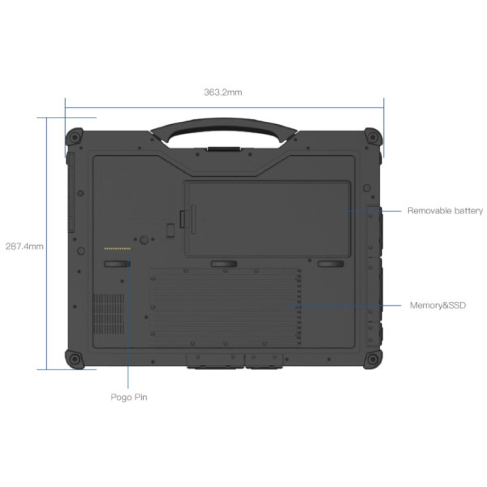 Ноутбук Vinga Scout X14A (X14A-1255321024B)