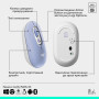 Мишка Logitech POP Mouse With Emoji Bluetooth Lilac (910-007414) Мишка Logitech POP Mouse With Emoji Bluetooth Lilac (910-007414)