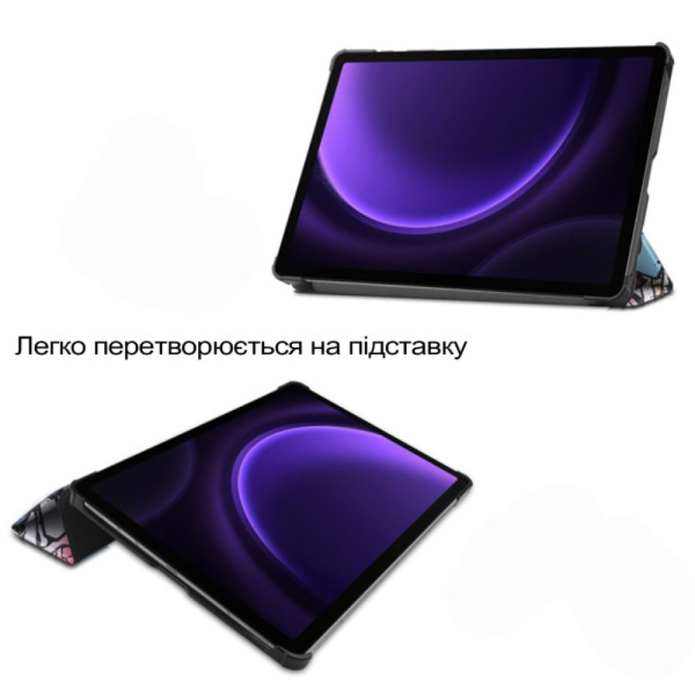 Чохол до планшета BeCover Smart Case Samsung Galaxy Tab S10 Lite SM-X400/406 10.9" Graffiti (713848)