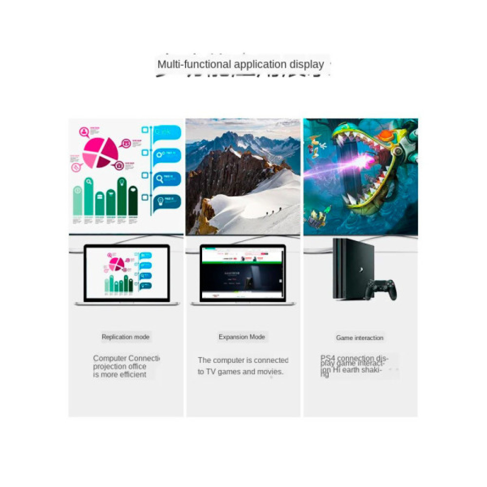 Кабель мультимедійний HDMI M to HDMI M 1.0m gray Ugreen (UGR-50106)