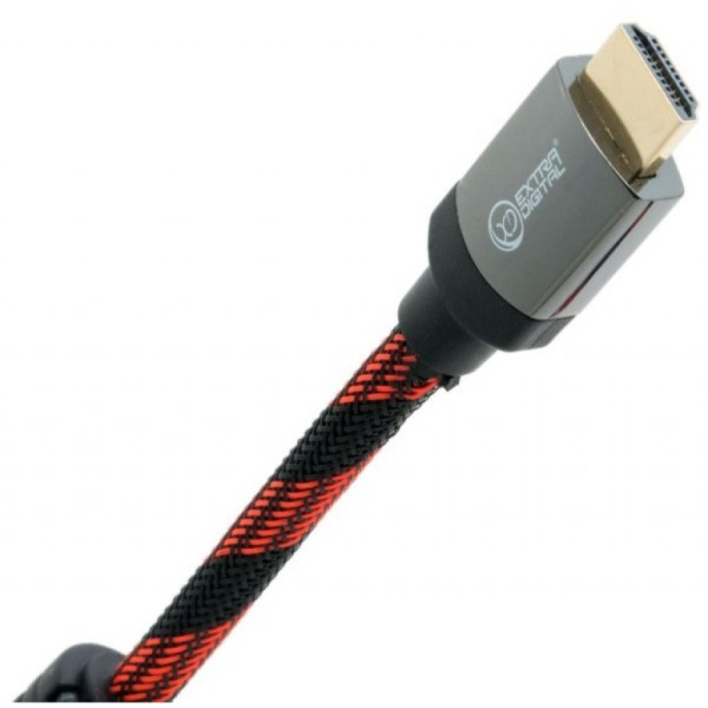 Кабель мультимедійний HDMI M to HDMI M 1.5m Extradigital (KBH1633)