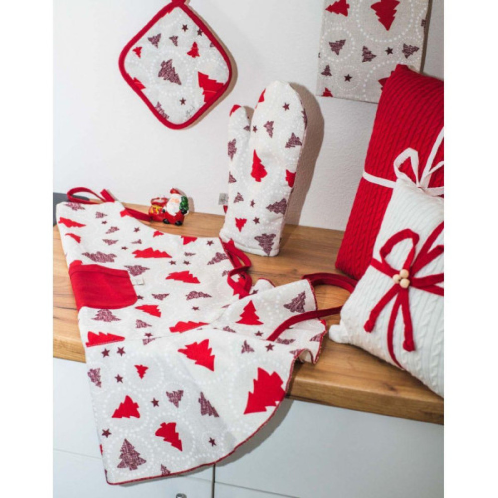 Кухонна прихватка Прованс рукавиця Christmas tree (4823093441880)