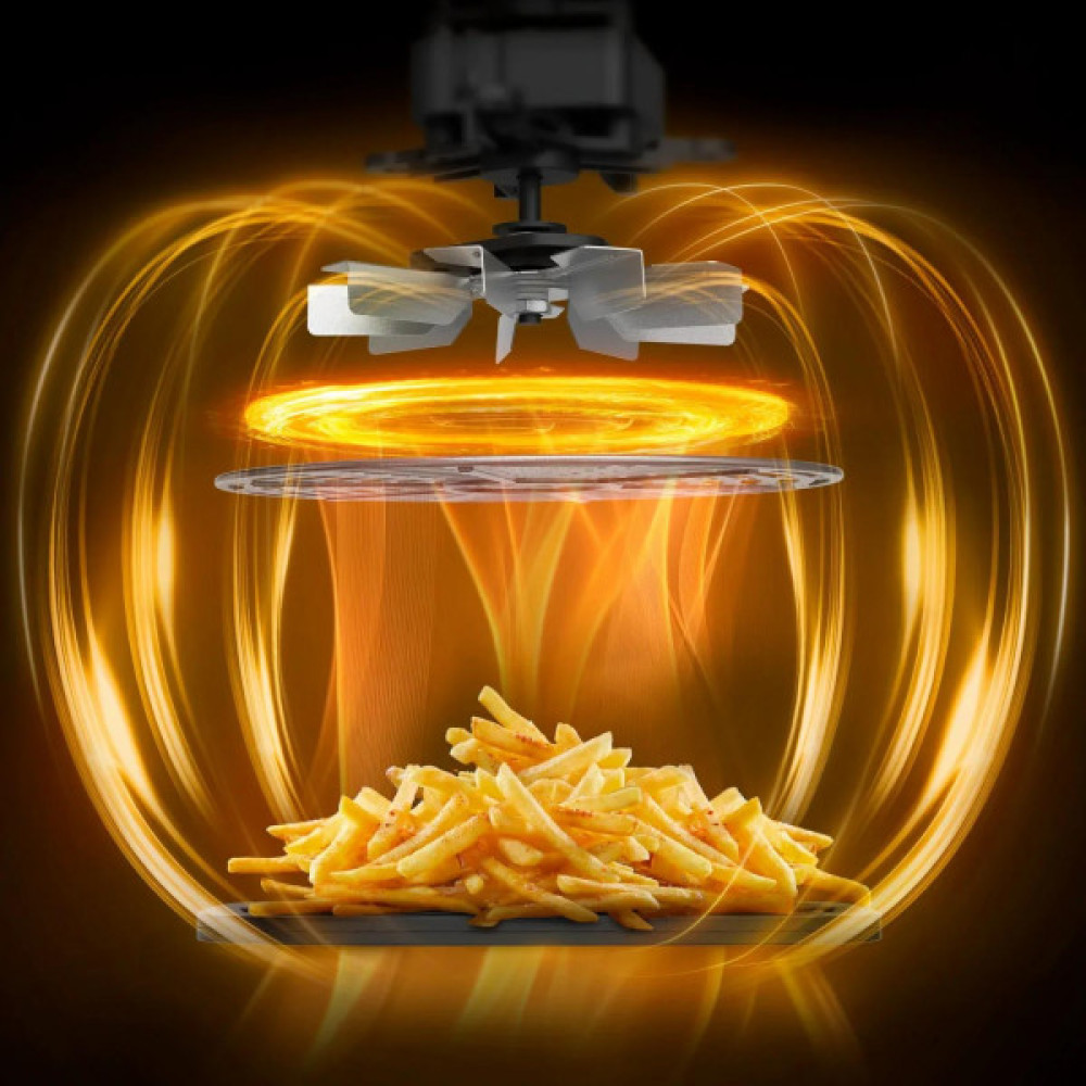 Мультипіч Tefal Easy Fry Max, 1500Вт, чаша-5л, сенсорне керув., 10 програм, пластик, світло-зелений