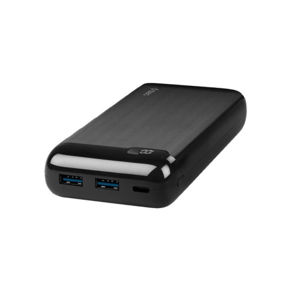 Батарея універсальна Ttec 20000mAh, Output 2*USB + Type-C, 20W, Black (2BB186S)