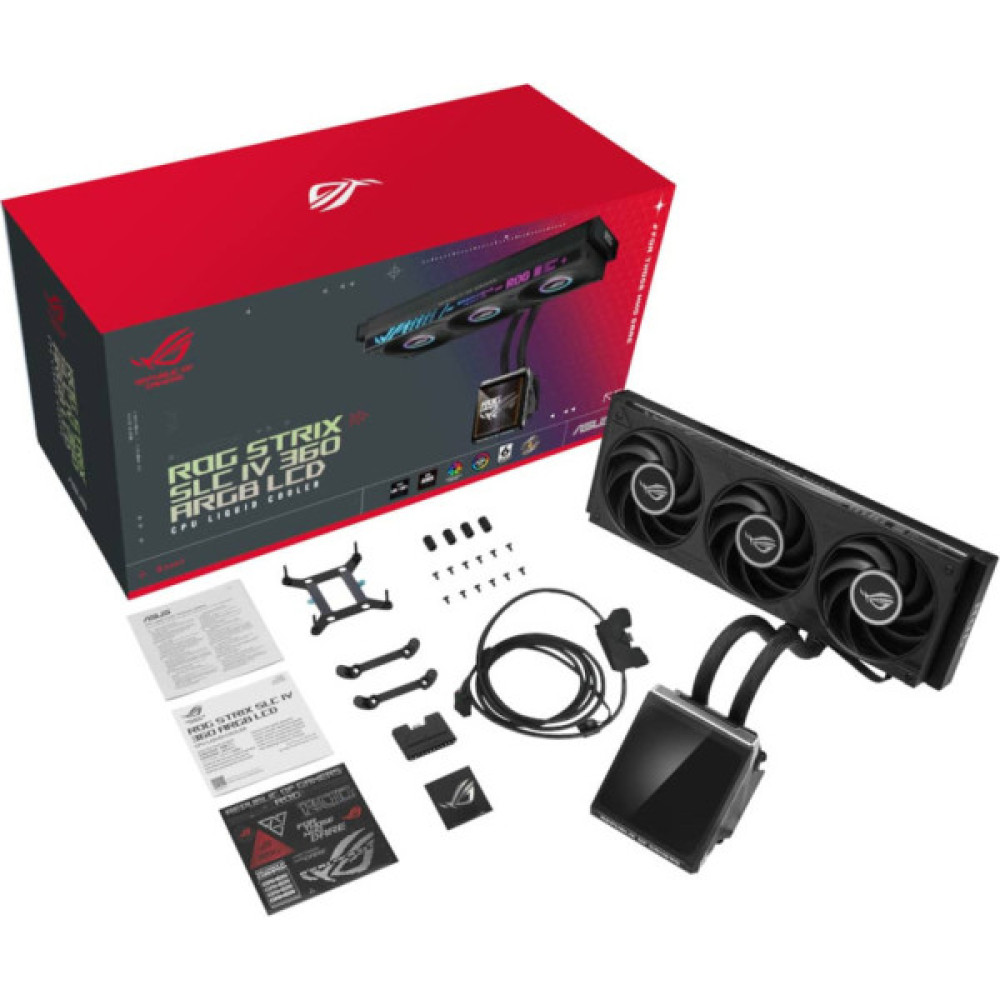 Система рідинного охолодження ASUS ROG STRIX SLC IV 360 ARGB LCD (90RC01S1-B0EAY0)