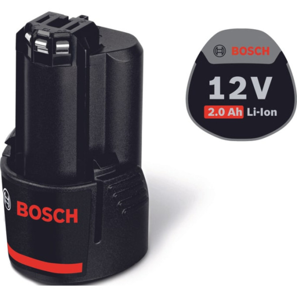 Шурупокрут-дриль акумуляторний Bosch Professional GSR 12V-15 2х2А·год 30Нм 400·1300об·хв 0.89кг GAL 12V-20 + набір ручного інструменту