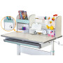 Парта Mealux Edmonton Multicolor BL з полицею (BD-610 W/МС + BL с полкой) Парта Mealux Edmonton Multicolor BL з полицею (BD-610 W/МС + BL с полкой)
