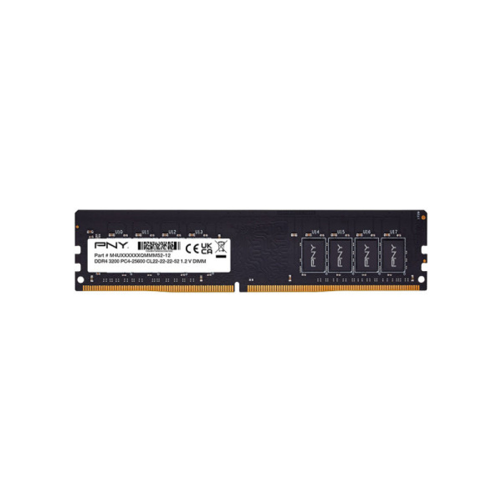 Модуль пам'яті для комп'ютера DDR4 16GB 3200 MHz PNY (MD16GSD43200-SI)