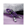 Дата кабель USB 2.0 AM to Lightning 1.0m 2.4A purple Baseus (CALCD-05) Дата кабель USB 2.0 AM to Lightning 1.0m 2.4A purple Baseus (CALCD-05)