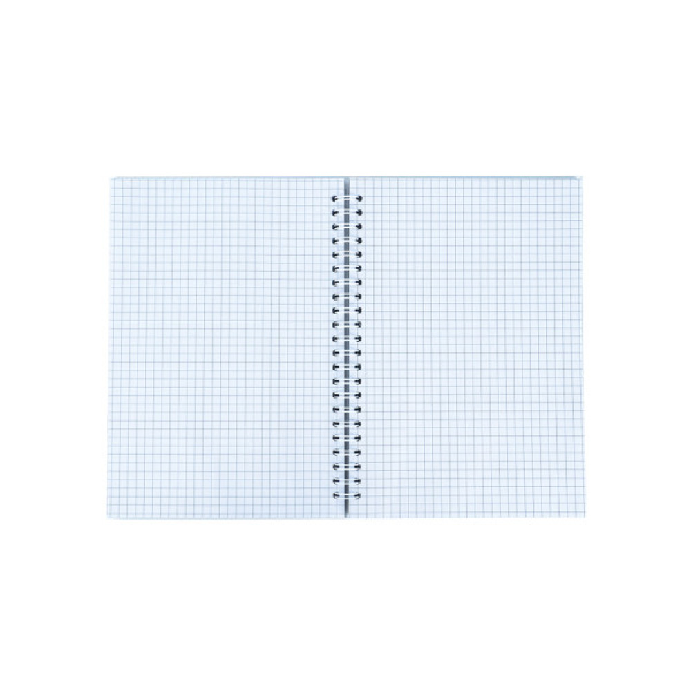 Блокнот Axent на спіралі А5 96 аркушів, клітинка, тверда обкладинка №34 (8032-34-A)