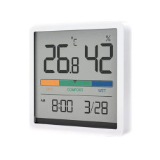 Метеостанція Xiaomi Miiiw Temperature Humidity Clock White S210 (MW22S06)